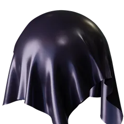 Blackberry Satin Fabric