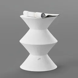 Sculptural Side Table