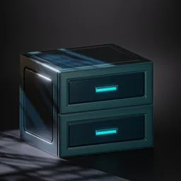 Sci Fi Bedside Table