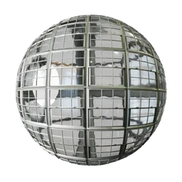 Modern metal plastic window