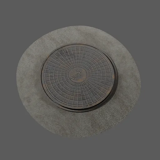 Sewer Hatch Decal