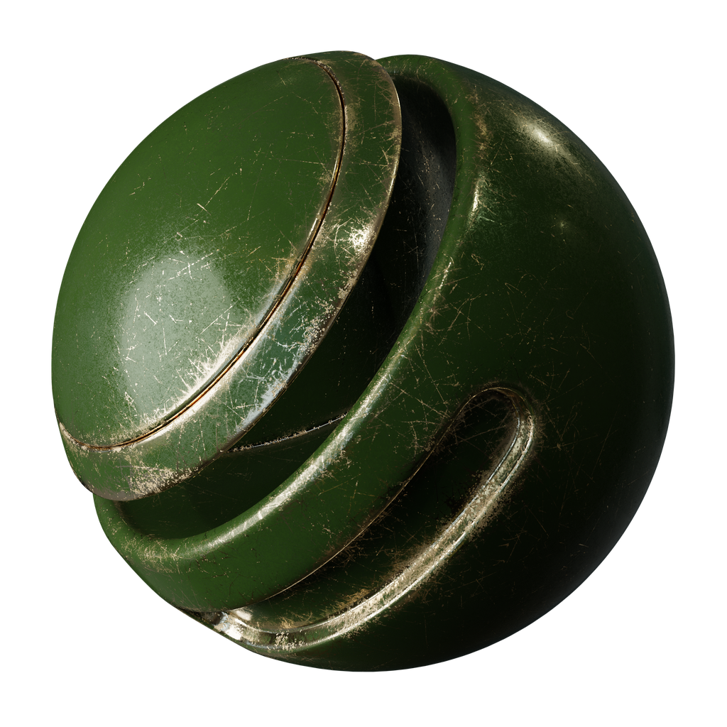 BlenderKit Download the FREE Cycles Weatherd Green Smart Mat material