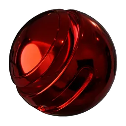 Polished Red Metal