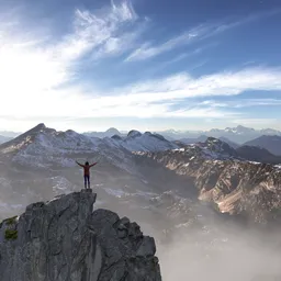 Mountain Landscape Background Parallax