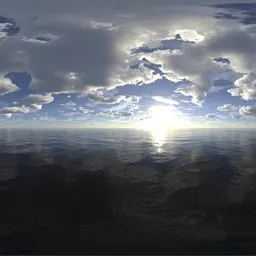 Sunset cloud yellow