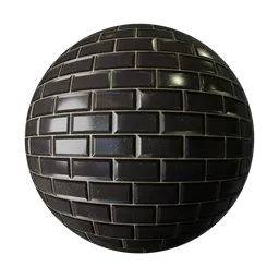 Glossy Beveled Subway Tiles