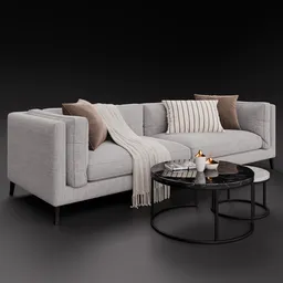 Sofa Dives Soft Fabric
