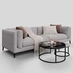 Sofa Dives Soft Fabric