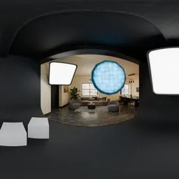 Modern Photography Studio Setup HDRI