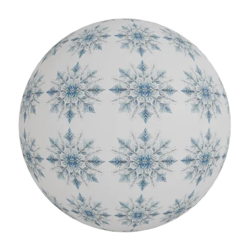 Watercolor snowflake wallpaper