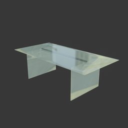 Office glass table