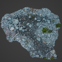 Rocks in Mountain Photoscan
