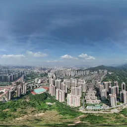 Highsky building cloud bluesky