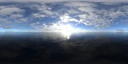 Sunset Cloud sunshine bluesky