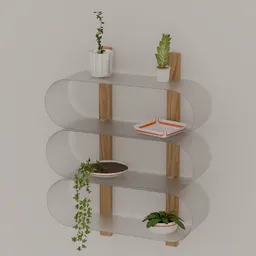 modern wall shelf