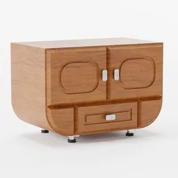 Cherry wood bedroom table