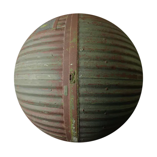 Old elevator door