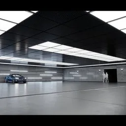 Modern Undergroud Car Garage