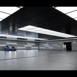 Modern Undergroud Car Garage