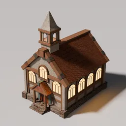 Retro European Building