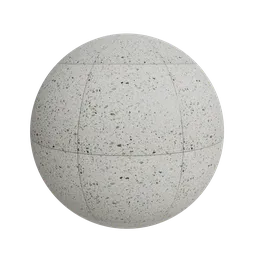 Terrazzo flooring tiles