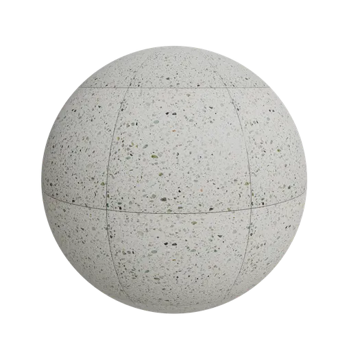Terrazzo flooring tiles