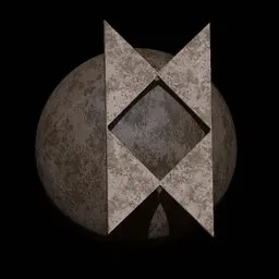 Rokviz Ancient ornament symbol brush