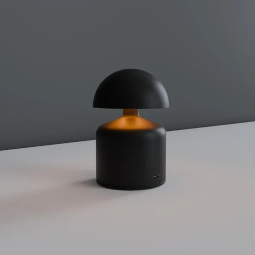 Mushroom table lamp