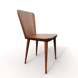 Wood chair 01