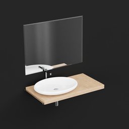 Bathroom Sink With Mirror