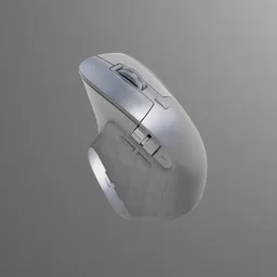 Minimalist White Wireless Mouse