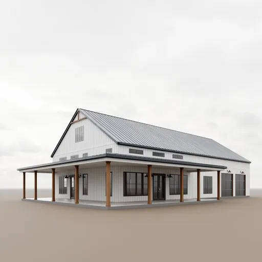 Barndominium Rural House