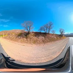 Highway  Hills Mountain Horizon