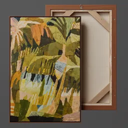 Painting Art Abstrast / Picture Frame