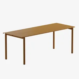 Linear Steel Table