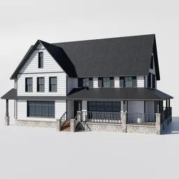 Classic Style Exterior House 18