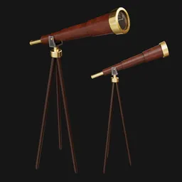Antique telescope