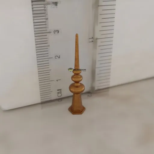 Miniature Luxurious Vertical Ornament