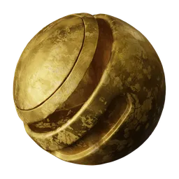 Gold Aged Metal