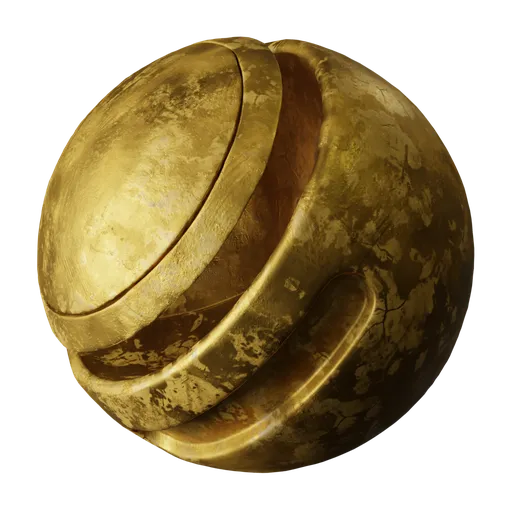Gold Aged Metal