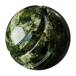 Plum Green Quartz Marble