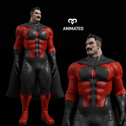Omni Man Animated