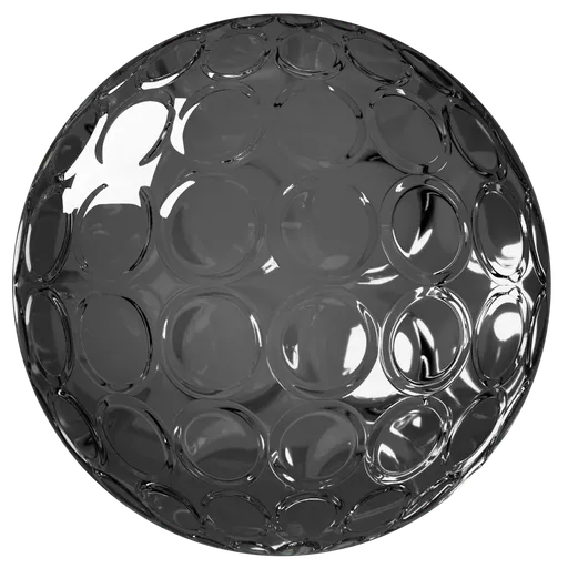 Circle Pattern Glass