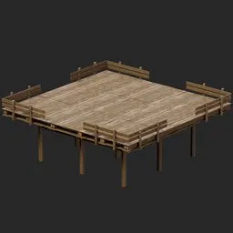 Harbor Wooden Pier