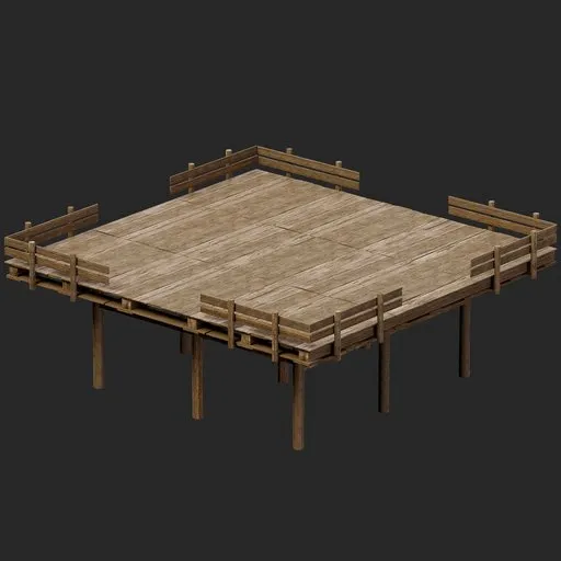 Harbor Wooden Pier