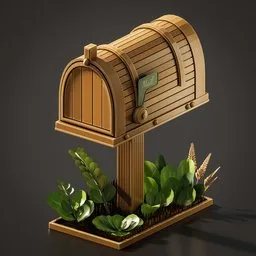 stylized Mail Box