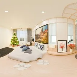 Modern Minimal Living Room Interior