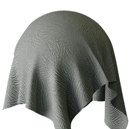 Ornamental Grey Velvet