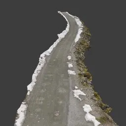 Dirt Road Rural Photoscan