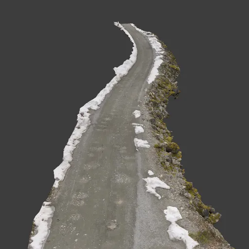 Dirt Road Rural Photoscan
